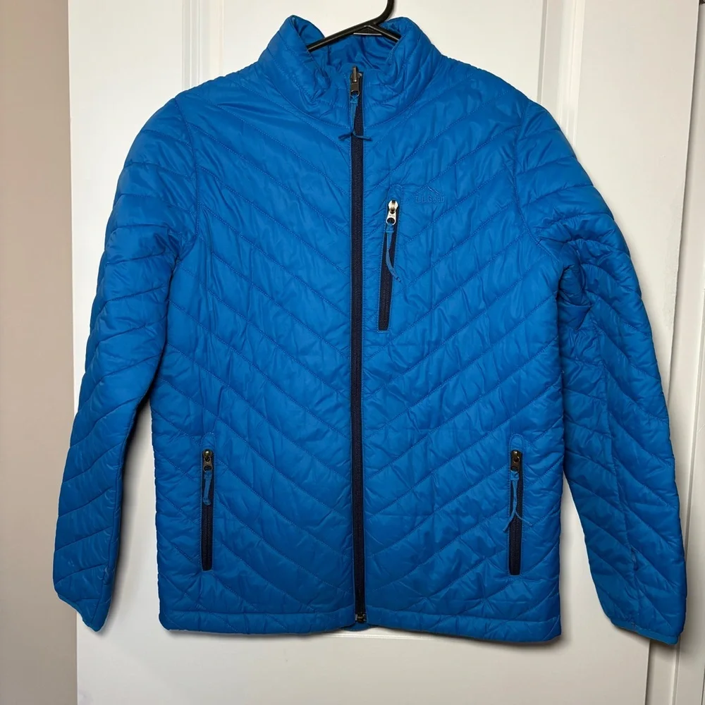 Boy’s L.L. Bean Blue Puffer Jacket Size: XL (18)